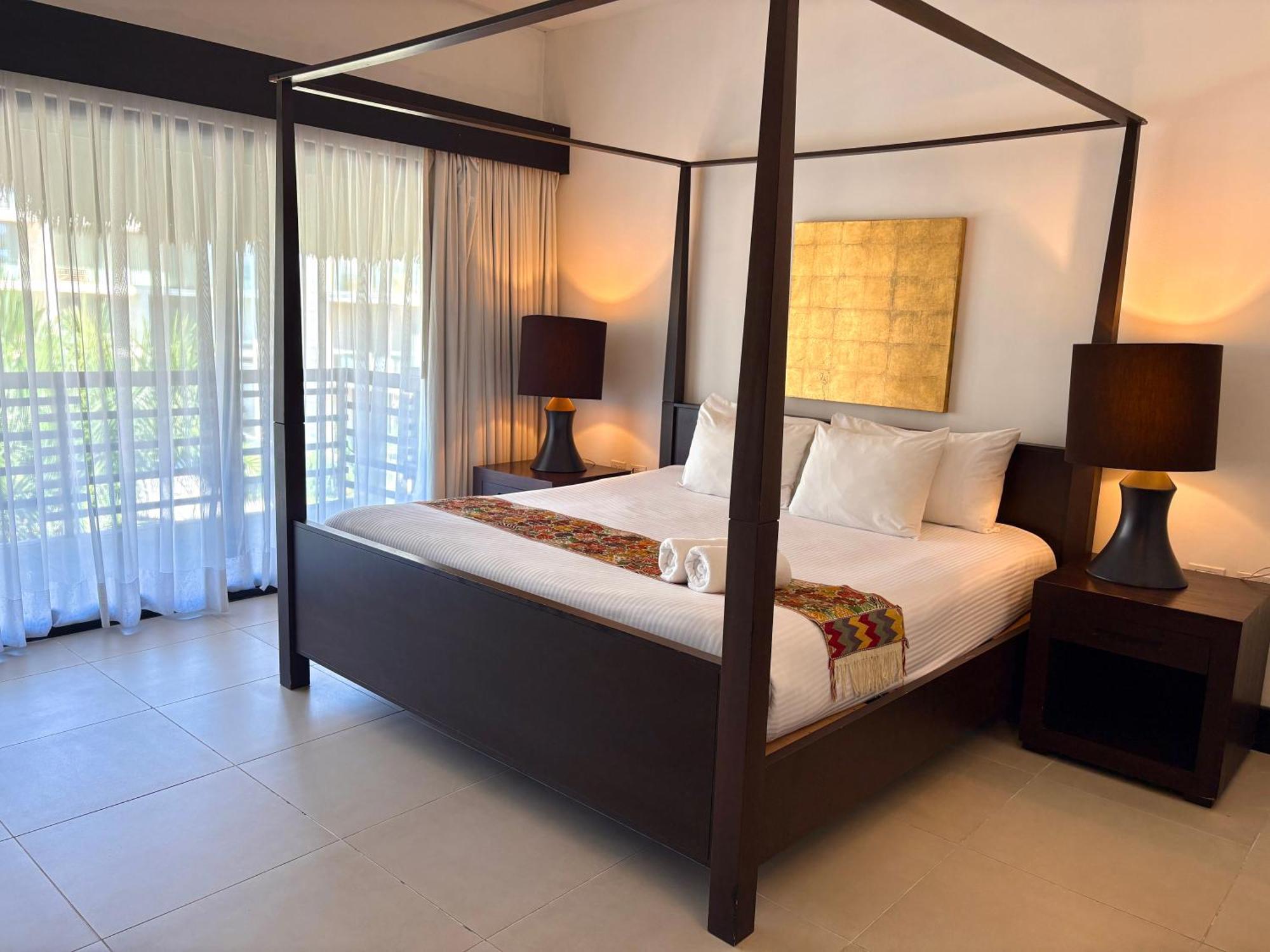 Апартаменты Departamento En Aldea Thai Con Terraza, Vista Al Mar Y Alberca Privada, Para 8 Personas Плая-дель-Кармен Экстерьер фото